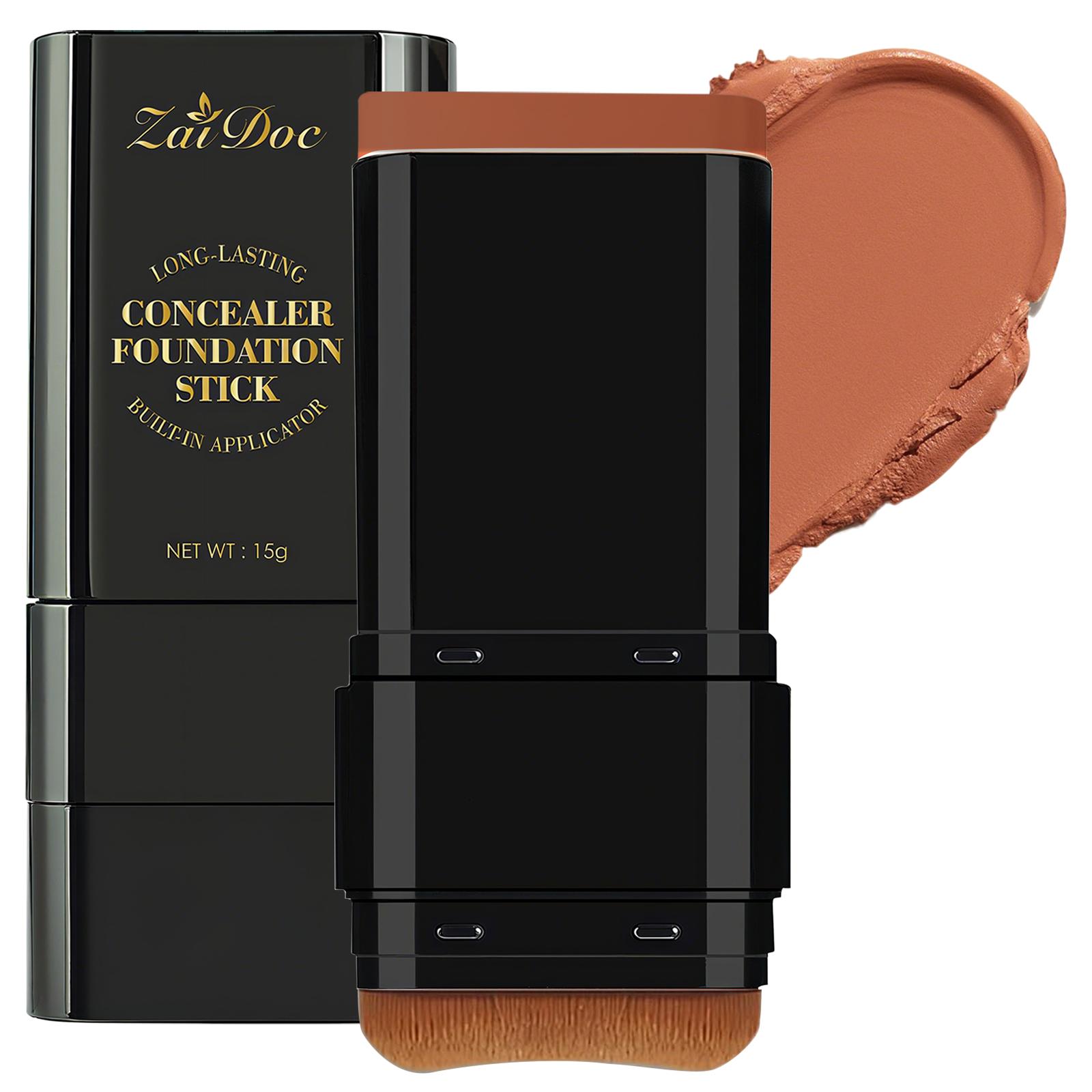 7-color Dual - Ended Eraser Foundation Stick -Multi - Use Concealer & Highlighter for Acne Marks , Nose Contour Flawless Makeup Finish - Versatile Cosmetic Tool , daily gift