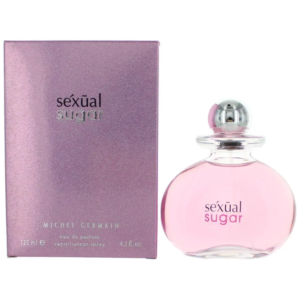 Sexual Sugar by Michel Germain, 4.2 oz EDP Spray for Women, 4.2 Fl Oz, Wildberry, Feminine Energy, 4 To 4.9 Fl Oz, Fruity Sweet Scent Women's Fragrance, Pressurized Atomizer Women's Fragrance