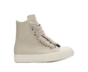 Rick Owen Jumbo Lace Ramones Parchment