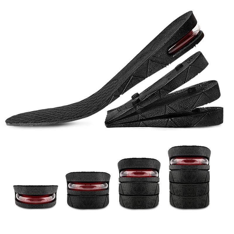 Invisible Air Cushion Insoles for Men & Women Breathable Polyester Height Boost Inserts for Comfortable Everyday Use Subtle Height Boost & Versatile Design