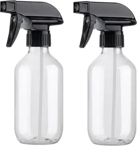Water Spray Bottle for Hair Frosted Clear Plastic Adjustable Mist Stream Refillable 10.1 oz 300ML Leak Proof Sturdy Material Versatile for Plants Pets Cleaning