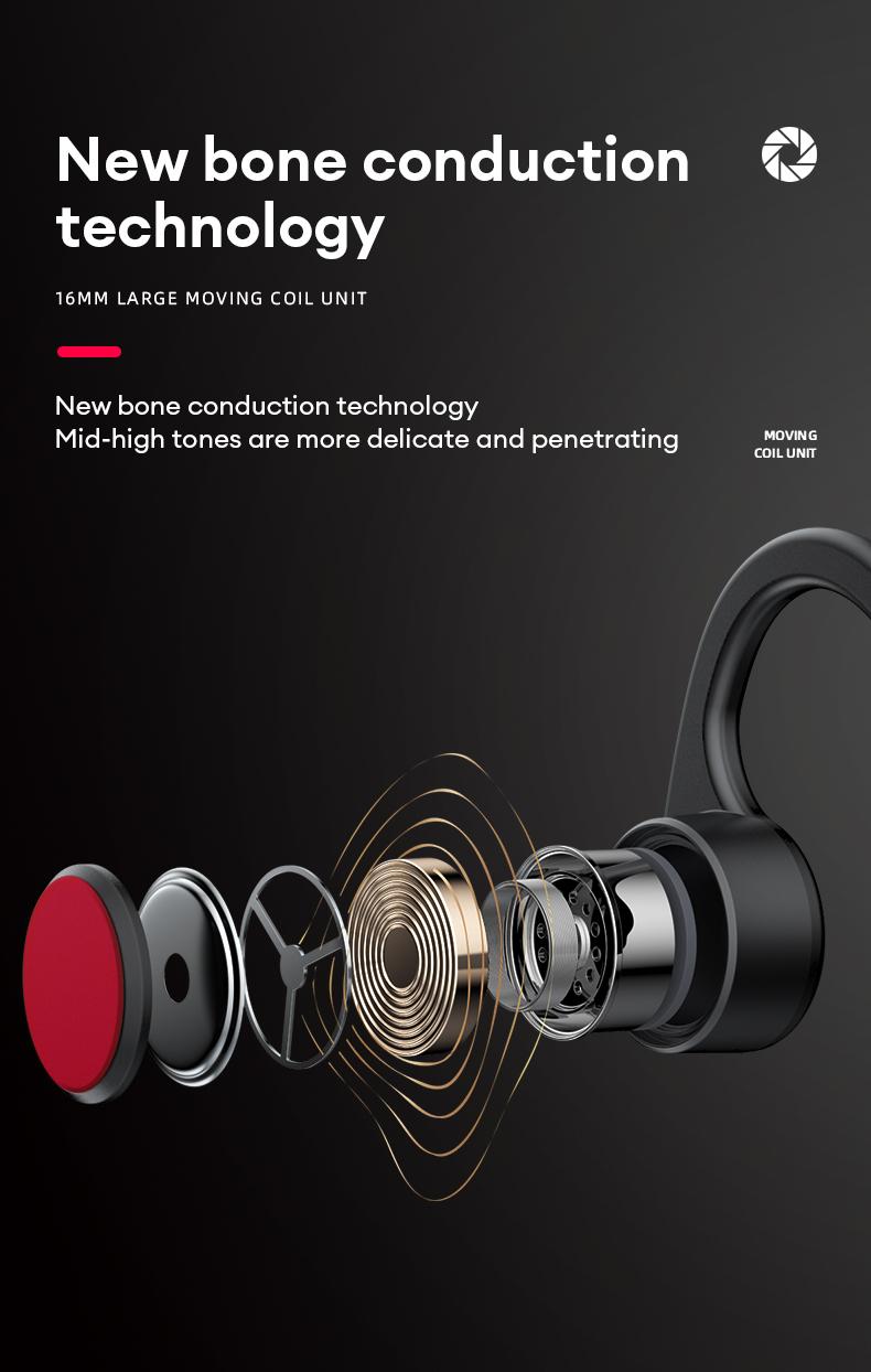 AOC ACN4521 Bone Conduction Neckband Wireless Earphones with High-Fidelity Natural Sound, Immersive Vibration Audio, Reduced Sound Leakage, IP56 Waterproof, Wireless Headphones for Music, Calls & Sports AOC ACN4521 Bone Conduction Neckband Wireless Earphones with High-Fidelity Natural Sound, Immersive Vibration Audio, Reduced Sound Leakage, IP56 Waterproof, Wireless Headphones for Music, Calls & Sports