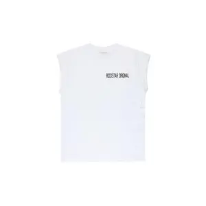 Corven White Cut Off T-Shirt