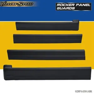 Rocker Panels Protector Guard Cover Fit For 2001-2006 Chevy Silverado Sierra 4PC