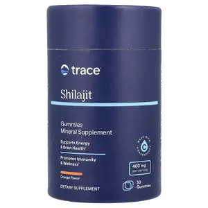 Trace Shilajit Gummies, Orange, 30 Gummies