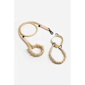 Hand Braided Collar & Leash Set