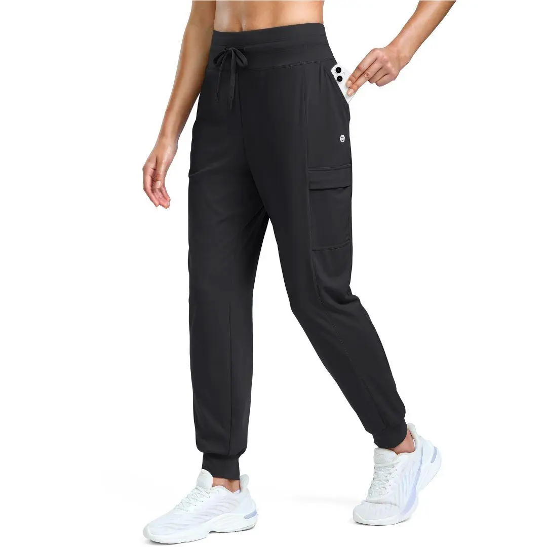 [Clearance] G GRADUAL Women's Buttery Soft High Waisted Joggers, Tapered Sweatpants with 4 Pockets for Lounge, Workout & Travel, Sweatpants For Women,travel essentials,camping essentials, Fitted, Full Length