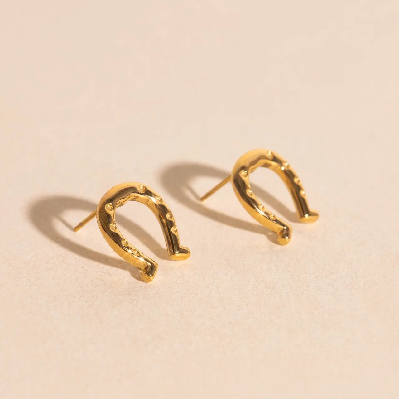 Horseshoe Stud Earrings