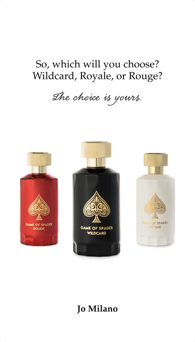 Game of Spades Rouge by Jo Milano Paris 3.4 fl oz. 100 mL