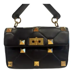 Pre-owned Valentino leather Crossbody Bags Garavani Rockstud Bag Medium