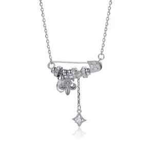 Pure Art Sterling Silver Necklace