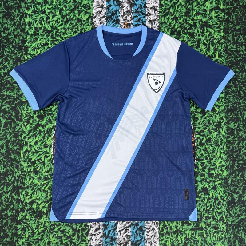 2526  Guateamala Home  Away Black  Short Sleeve Soccer Jerseys