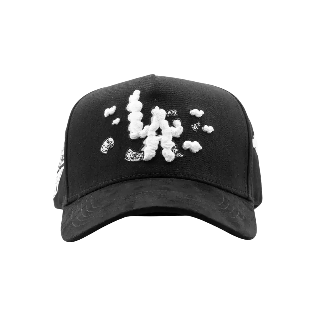 31 HATS "LA MONEY CLOUDS BLACK"