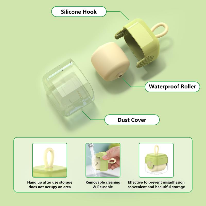 2-Pack Mini Lint Roller, Portable Pet Hair Remover Washable Sticky Roller Reusable Lint Remover for Clothes,Travel Household 2-Pack Mini Lint Roller, Portable Pet Hair Remover Washable Sticky Roller Reusable Lint Remover for Clothes,Travel Household