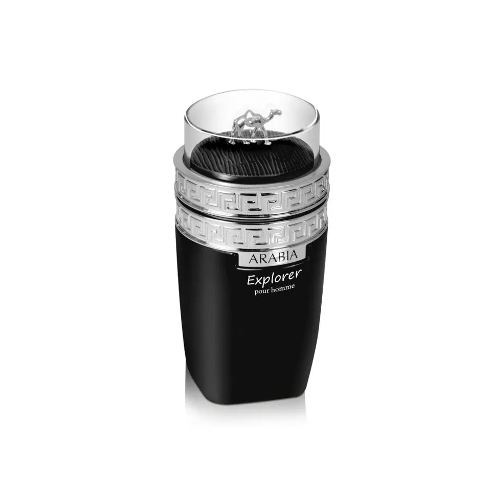 Arabia Explorer Eau de Parfum for Men 100ml | Bergamot, Jasmine, Leather & Amber