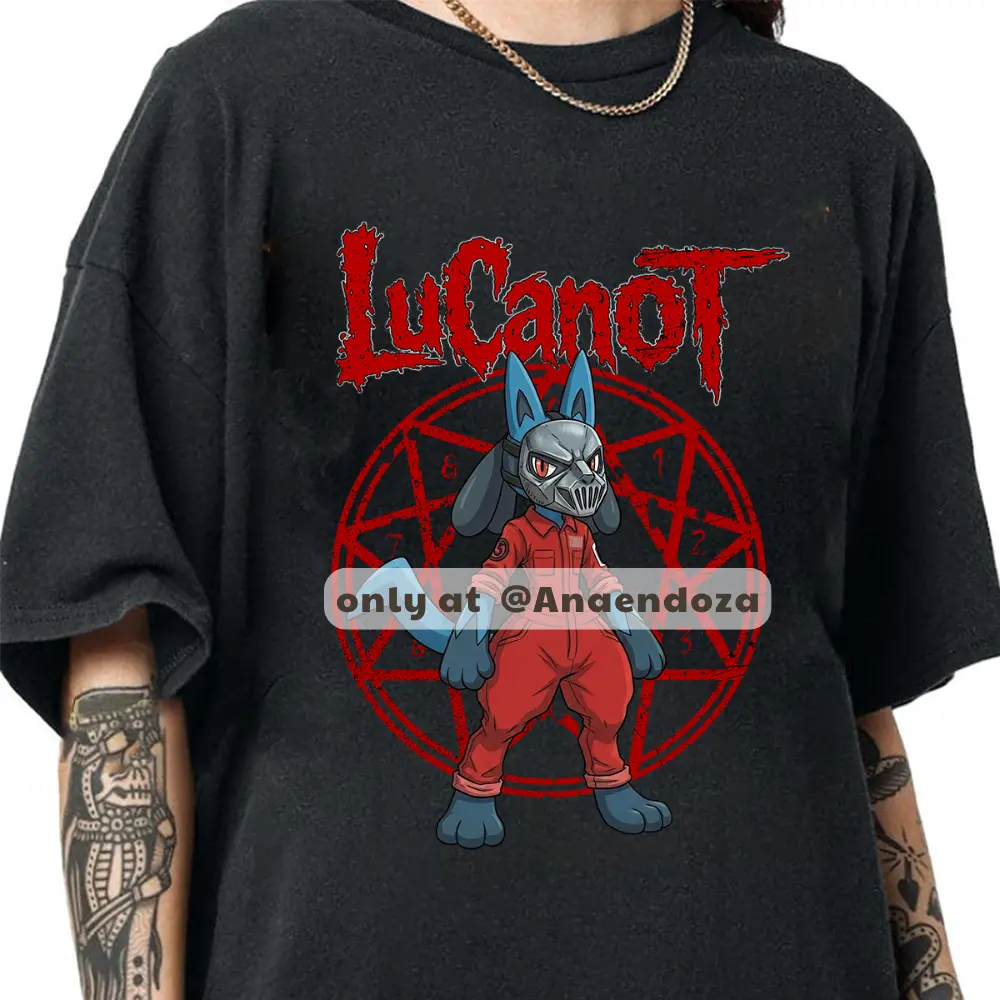 LuCan0t Masked Metal Mashup Graphic Tshirt Hoodie Sweatshirt