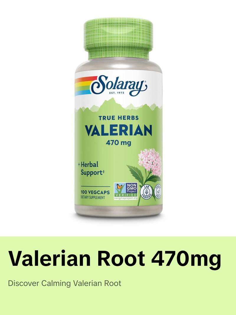 Valerian Root 470mg