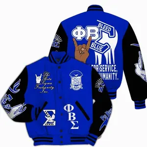 Phi Beta Sigma Varsity Jacket, Royal Blue Culture For Service Jacket 1914 Fraternity Jacket fde CYD