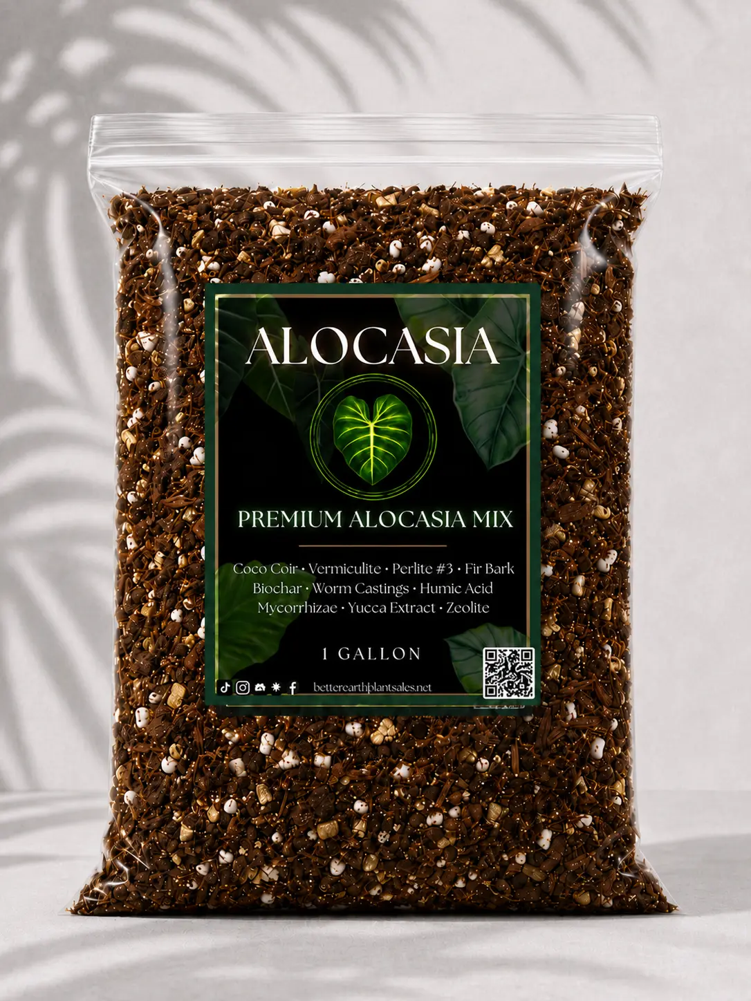 Alocasia Mix — Moisture-Rich, Aerated Soilless Potting Mix