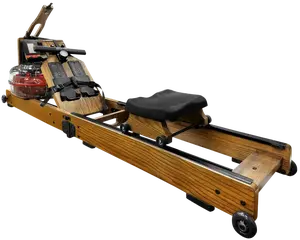 French Fitness WR80 Water Rowing Rower Machine w/Resistance (New)