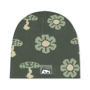 Out Of This World Skull Beanie (Sage Green)