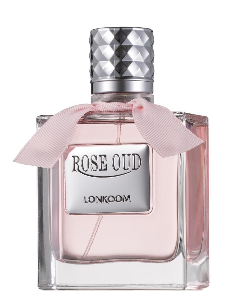 Lonkoom OUD PINK 100ml Floral Fruity Note for Women, Long Lasting Perfume Fragrance Box