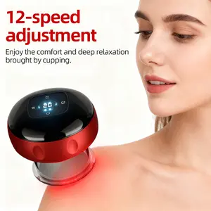 Portable Rechargeable Massager with 12-Speed Adjustment & Adjustable Heating Modes for Body Care and Gifting Gift Set