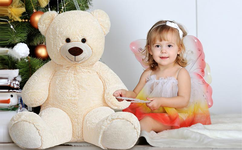 SNOWOLF 43” 47“ 51” 55" XXL Teddy Bear Giant Plush Bears Cute Stuffed Animal Plush Toys Large Bear Cuddly Doll Gift for Kids Boys Girls Birthday Christmas Valentine's Day in Gift Box Package SNOWOLF 43” 47“ 51” 55" XXL Teddy Bear Giant Plush Bears Cute Stuffed Animal Plush Toys Large Bear Cuddly Doll Gift for Kids Boys Girls Birthday Christmas Valentine's Day in Gift Box Package
