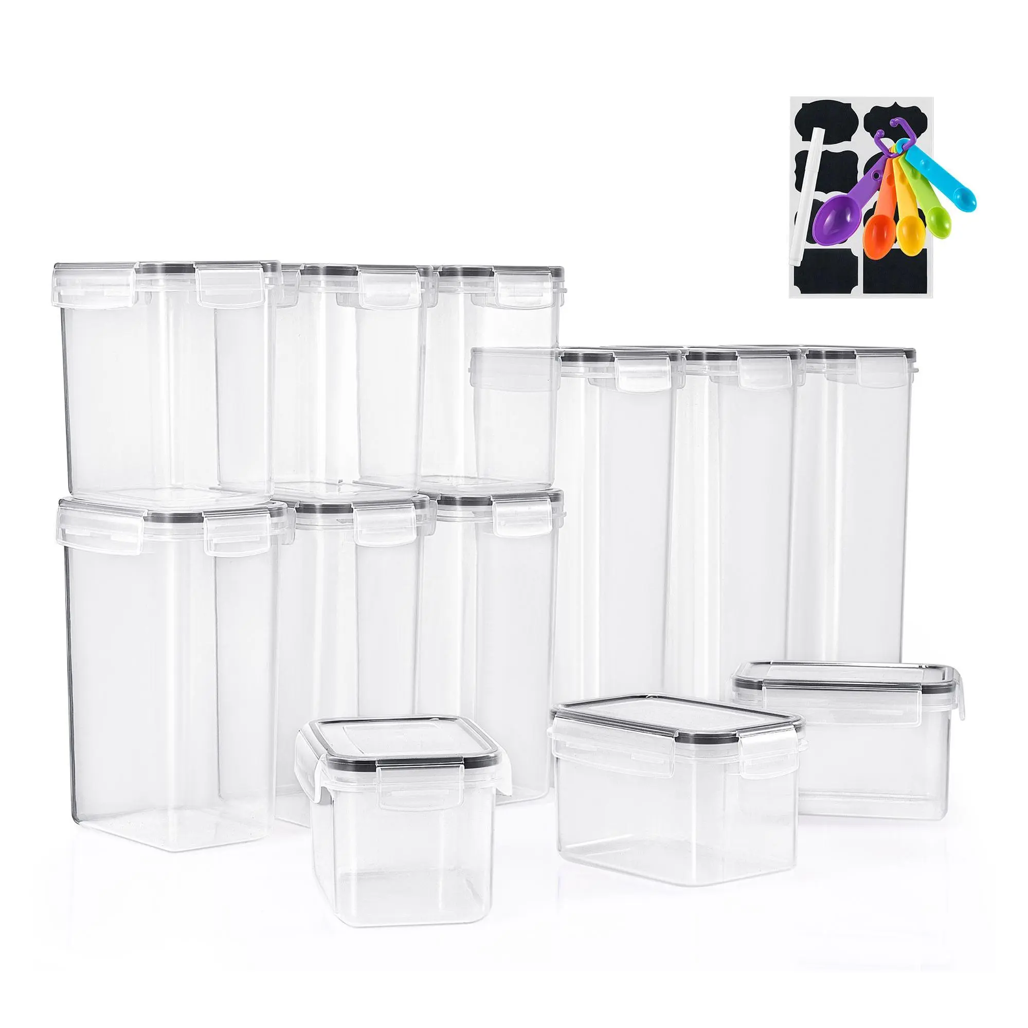 Sorbus 12 Pack Airtight Food Storage Containers