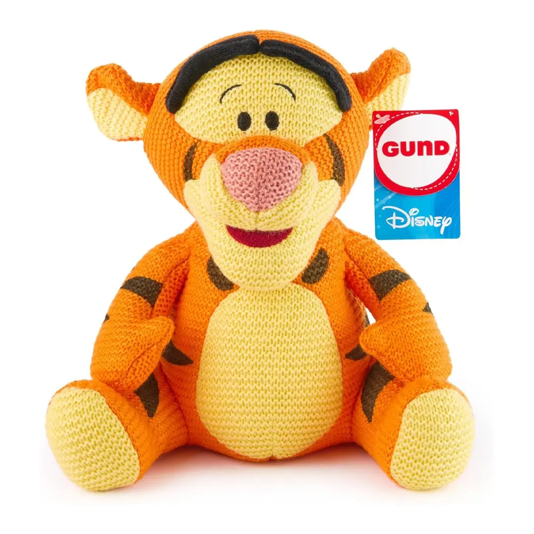 GUND Disney Tigger Knit 10" Plush Toy, Cuddly Stuffed Animal, Collectible Soft Stuffed Figure