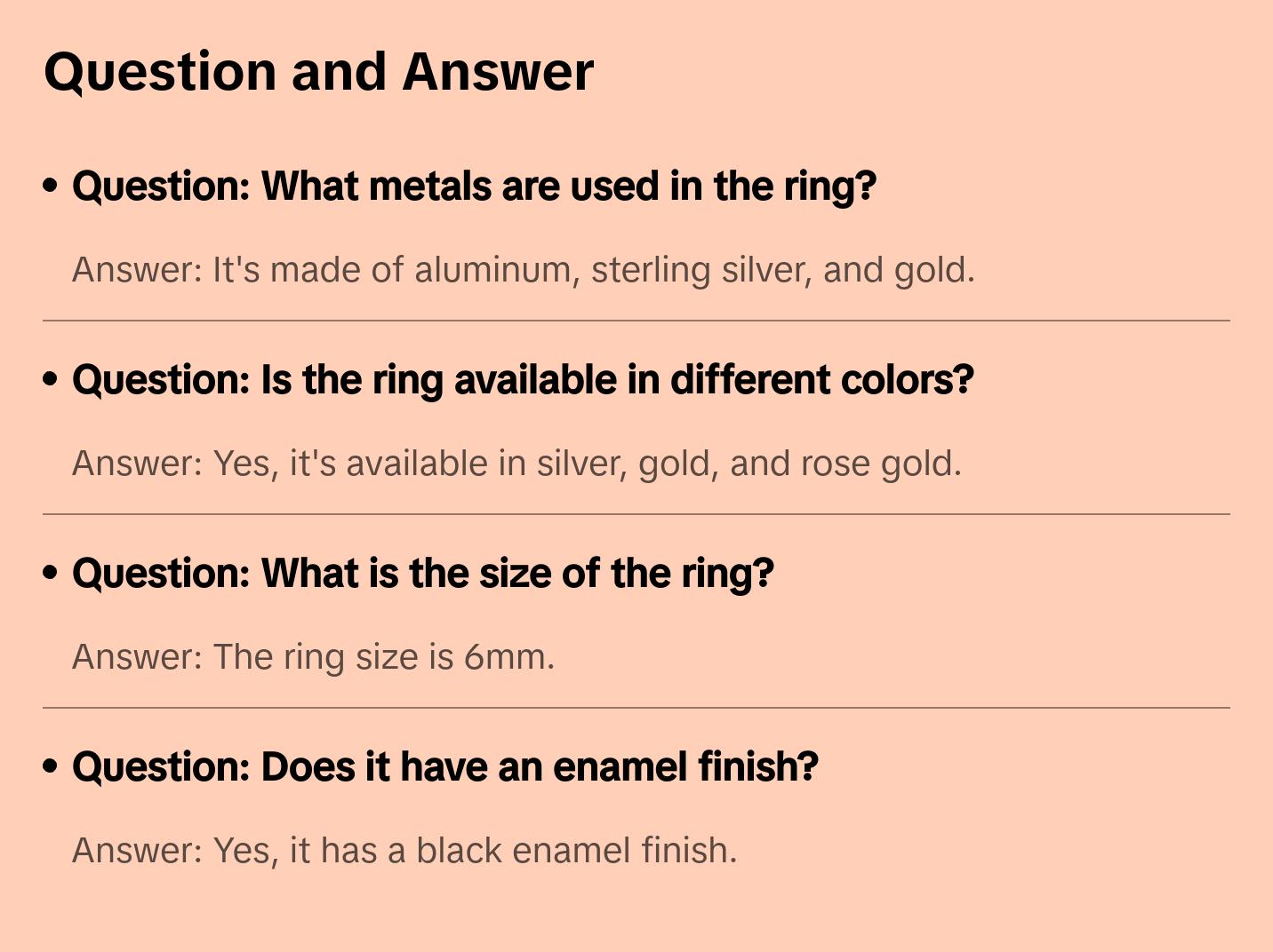 Italian Hand Gesture Ring