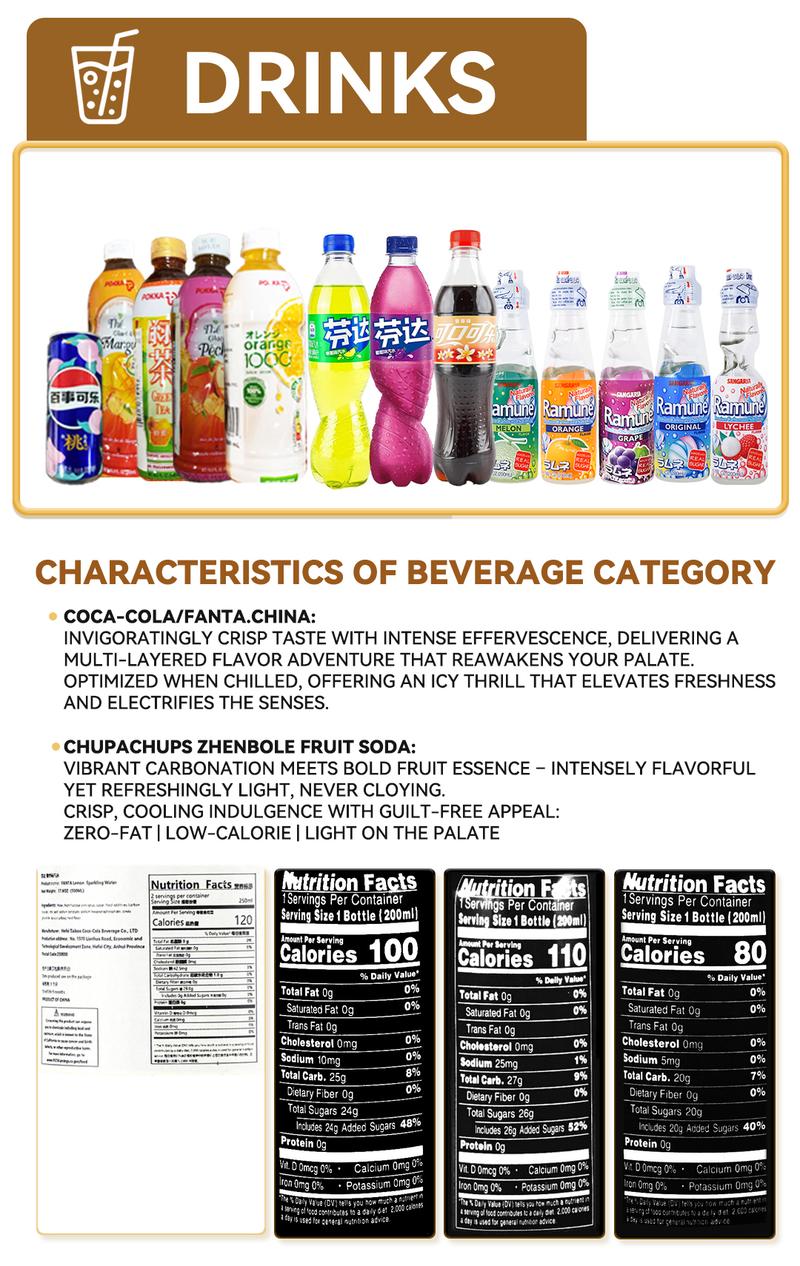 Asian Snack Box | 7 or 15 Full-Size Japanese Korean Chinese Snacks & Drinks Dessert Candy