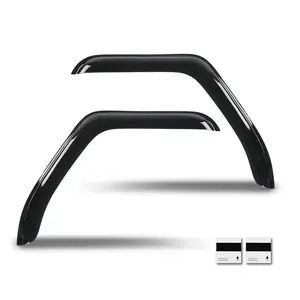 In-Channel Window Visors Vent Rain Guards Fits Freightliner Cascadia 2007-2017 G-PLUS