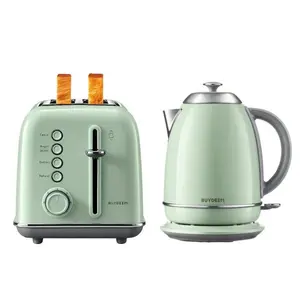 2-Slice Toaster with Electric Kettle