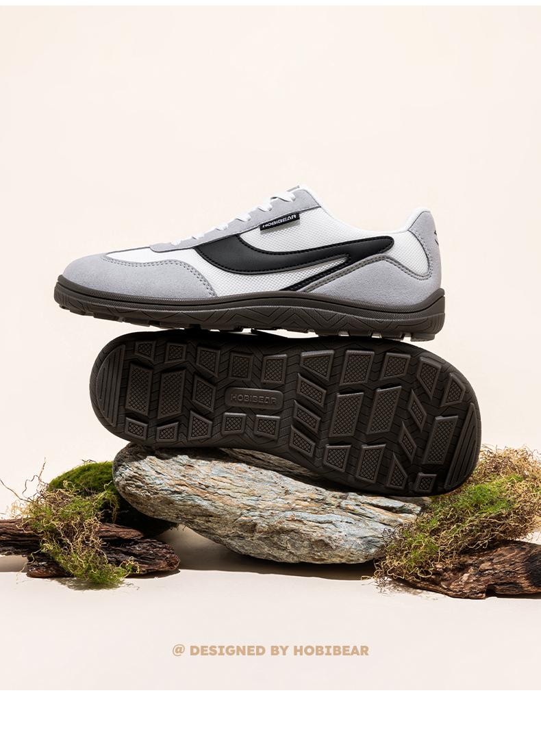 HOBIBEAR Hiking Wide-Toe Shoes, Spring/Autumn Daily Casual Shoes, Durable & Wide-Fit Neutral Sports Shoes, German Training Shoes