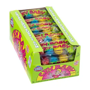 Dubble Bubble Cry Baby Extra Sour Bubble Gum – 144 Count Box