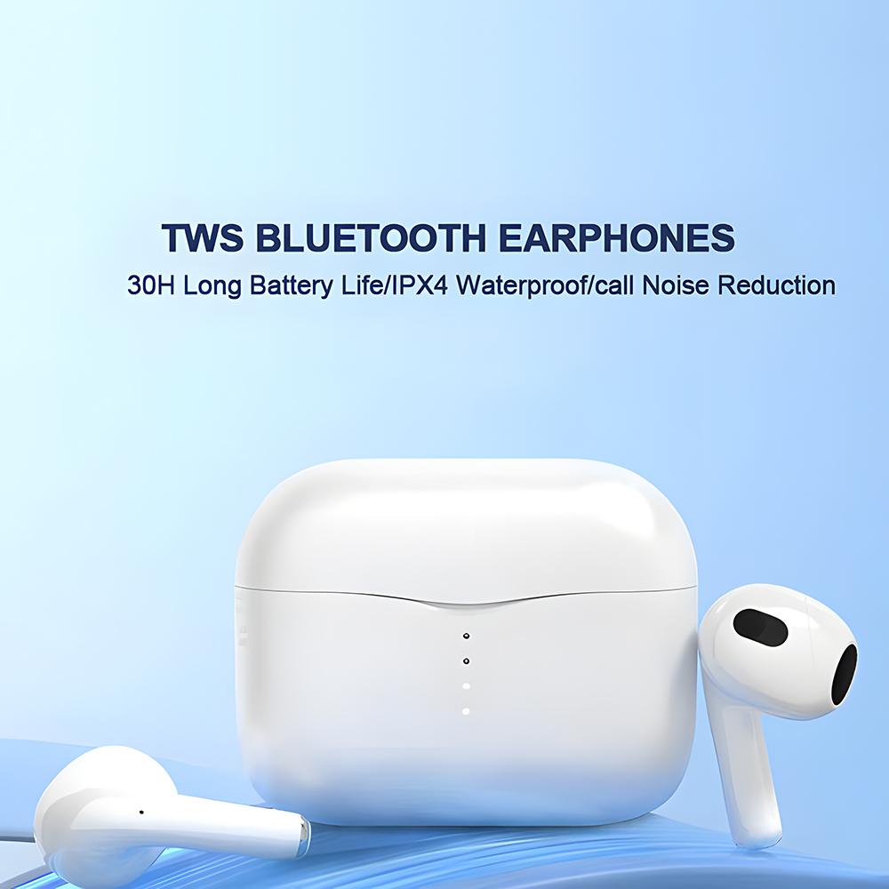New Wireless Earbuds, Airbuds Bluetooth Headphones with Hi-Fi Stereo Sound, Active Noise Cancelling, USB-C Charging, Touch Control, 30H Playtime, IPX4 Sweatproof, Tiktok Made Me Buy It Earphones