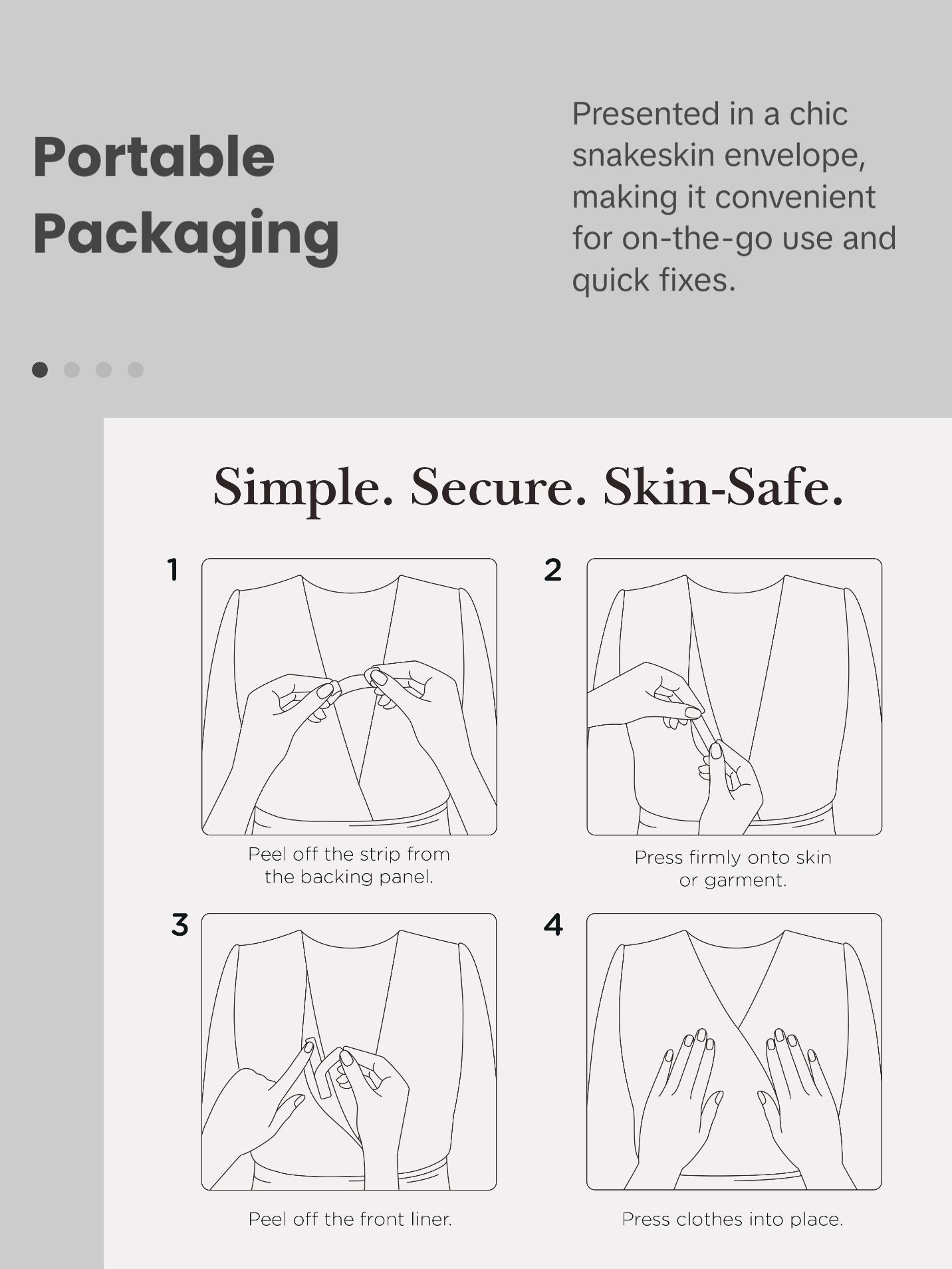 Nippies Stylin' Tape - Double-Sided Fashion Tape