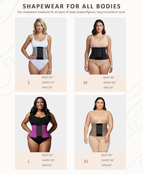 FeelinGirl Belt Waist Cincher Ab Belt Tummy Control Body Shaper with Triple Wrap WomenB Comfortable Fabrics Nylon Adjustable Multicolor Lady Festival Womenswear Lady  Comfort Fabrics Womenswear Fits Sexy Waist Trainer Springtok