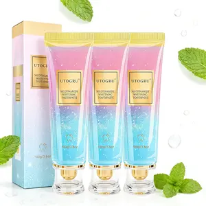 Probiotic Whitening Toothpaste, Utogur Toothpaste, Niacinamide Whitening Toothpastes, Effectively Whitens Teeth, Natural Gentle Remove Tooth Stains (3)