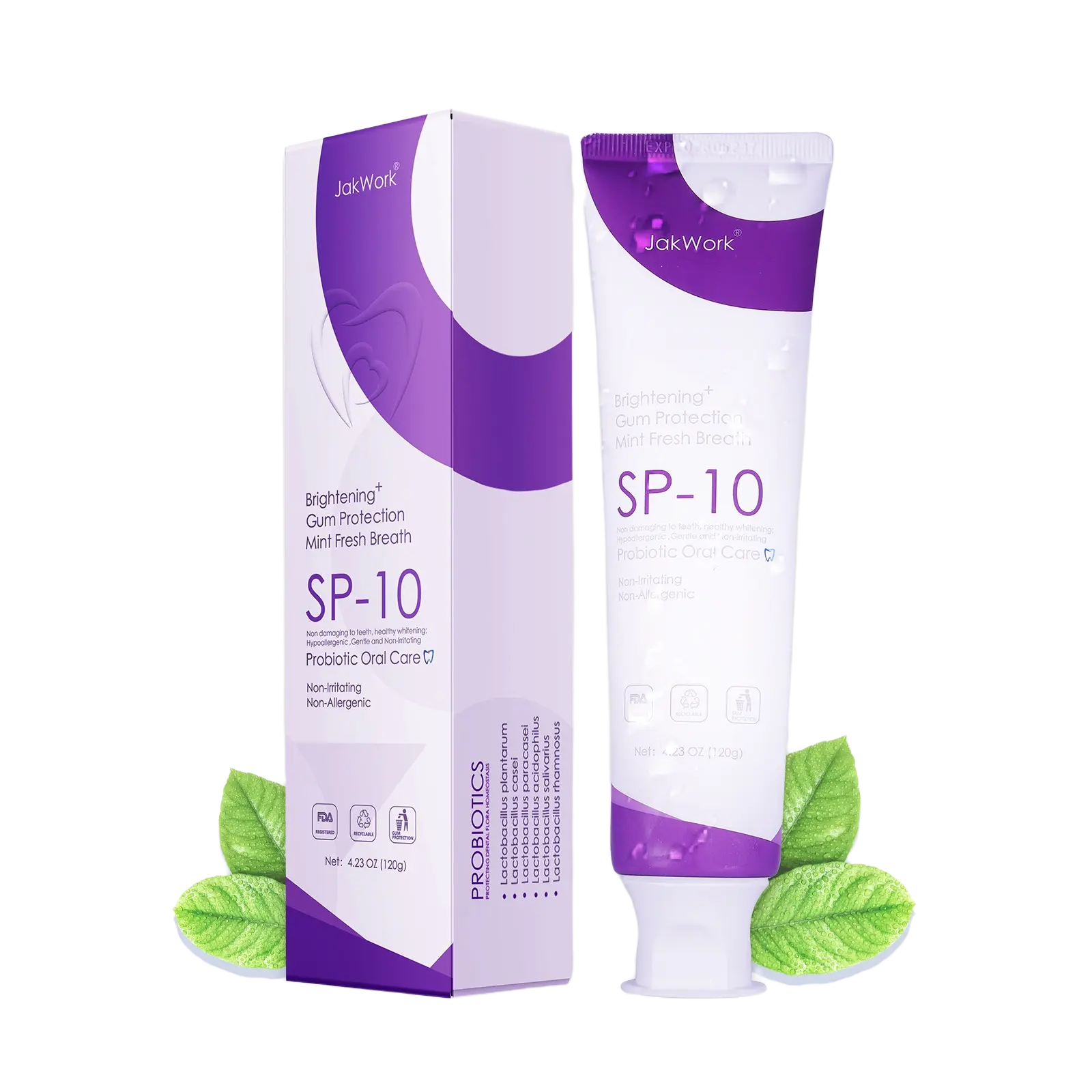 SP-10 Probiotic Whitening Toothpaste-Mint Freshness,Pigmentation Removal & Enamel Care,Daily Oral Health Solution refreshing toothpaste