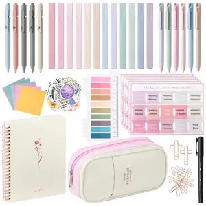 Bible Journaling Kit | No Bleed Bible Highlighters & Annotation Supplies with Pen Case, Bible Tabs, Notebook, Pens | Bible Study Supplies Set for Christian Women, Students, Beginners, Birthday Gift
