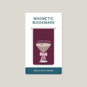 Espresso Yourself Magnetic Bookmark