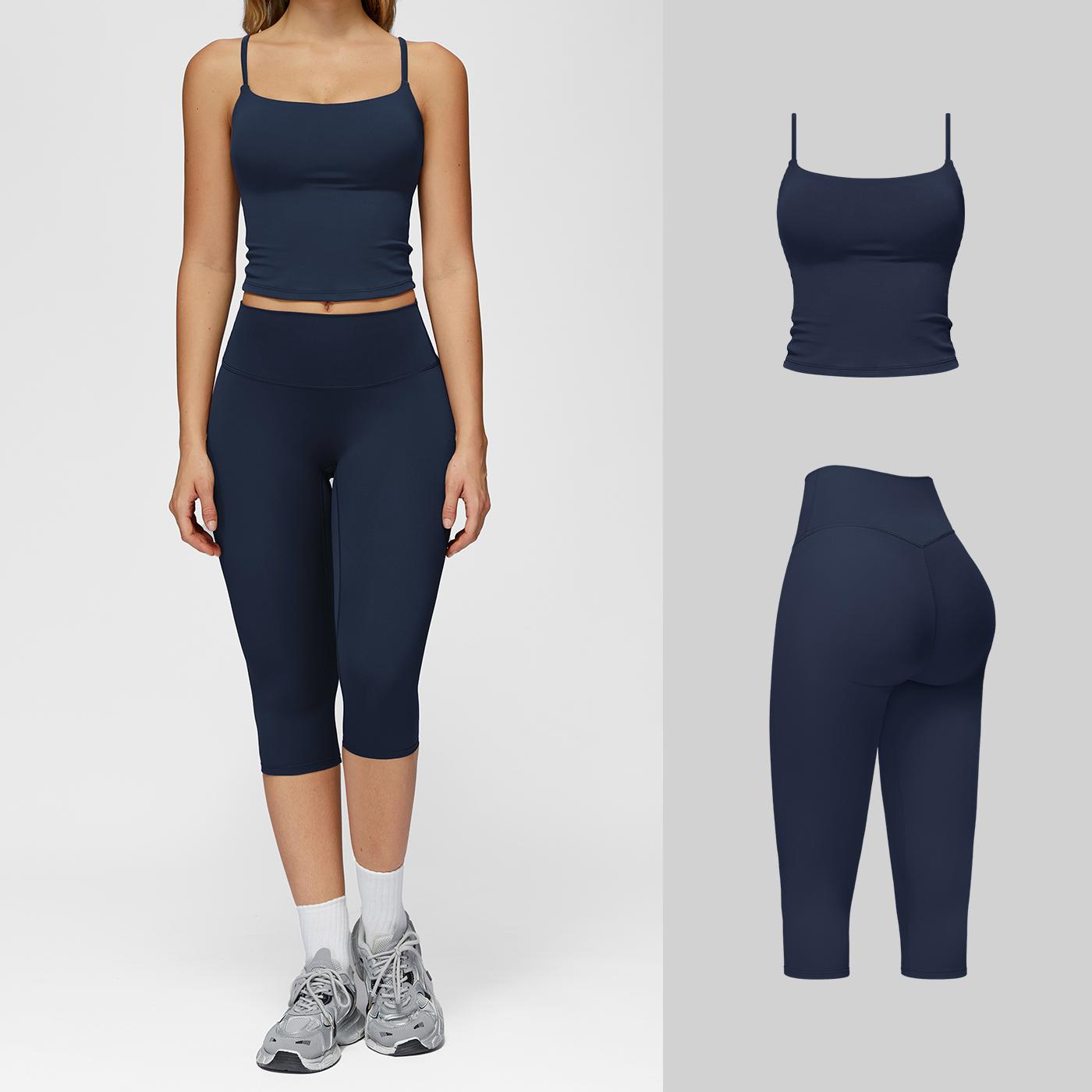 MFVIM Women's Sports Suit, Comfortable and Stylish Activewear Set for Workouts, Perfect for Yoga and Gym Sessions SpringStatements