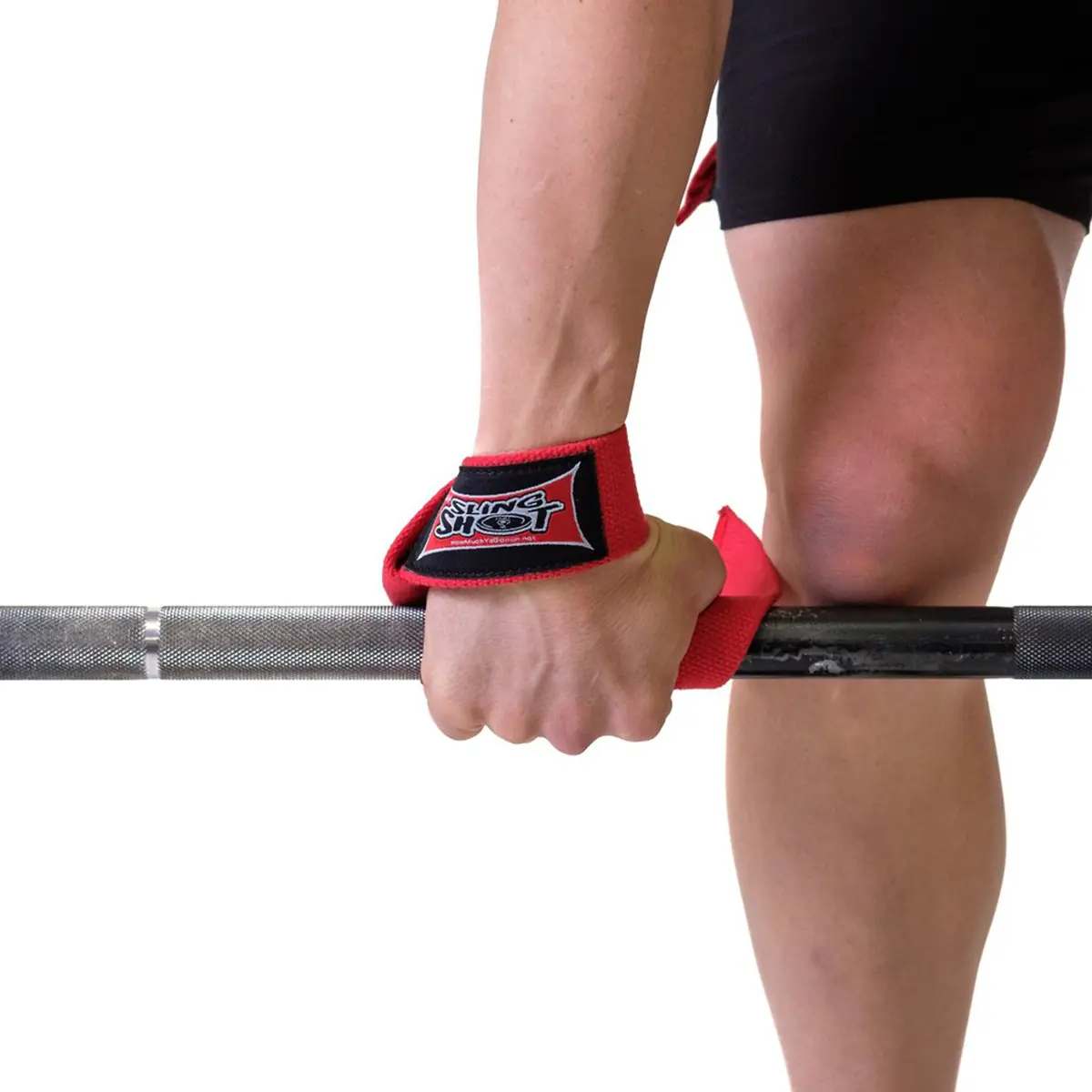 Mark Bell Heavy Duty Weight Lifting Straps - Unisex, 2" Wide, 25" Extra-Long Polyester Blend, Pre-Broken In, Level 2 Strength, Great Grip, One Size Fitness Accessory