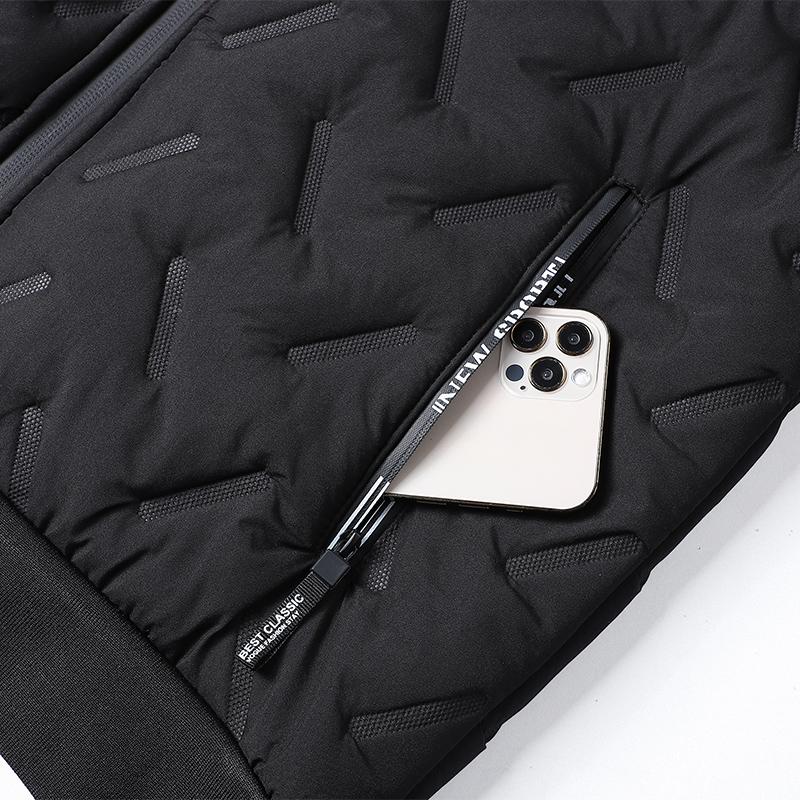 2026 New Hooded Cotton Jacket Men's Winter Fleece Lined Warm Coat Ultrasonic Cotton Toothbrush Design 2026 New Hooded Cotton Jacket Men's Winter Fleece Lined Warm Coat Ultrasonic Cotton Toothbrush Design