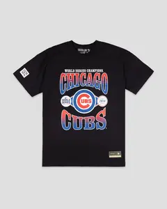 World Series 2016 Vintage Relaxed Fit (Black) - Chicago Cubs