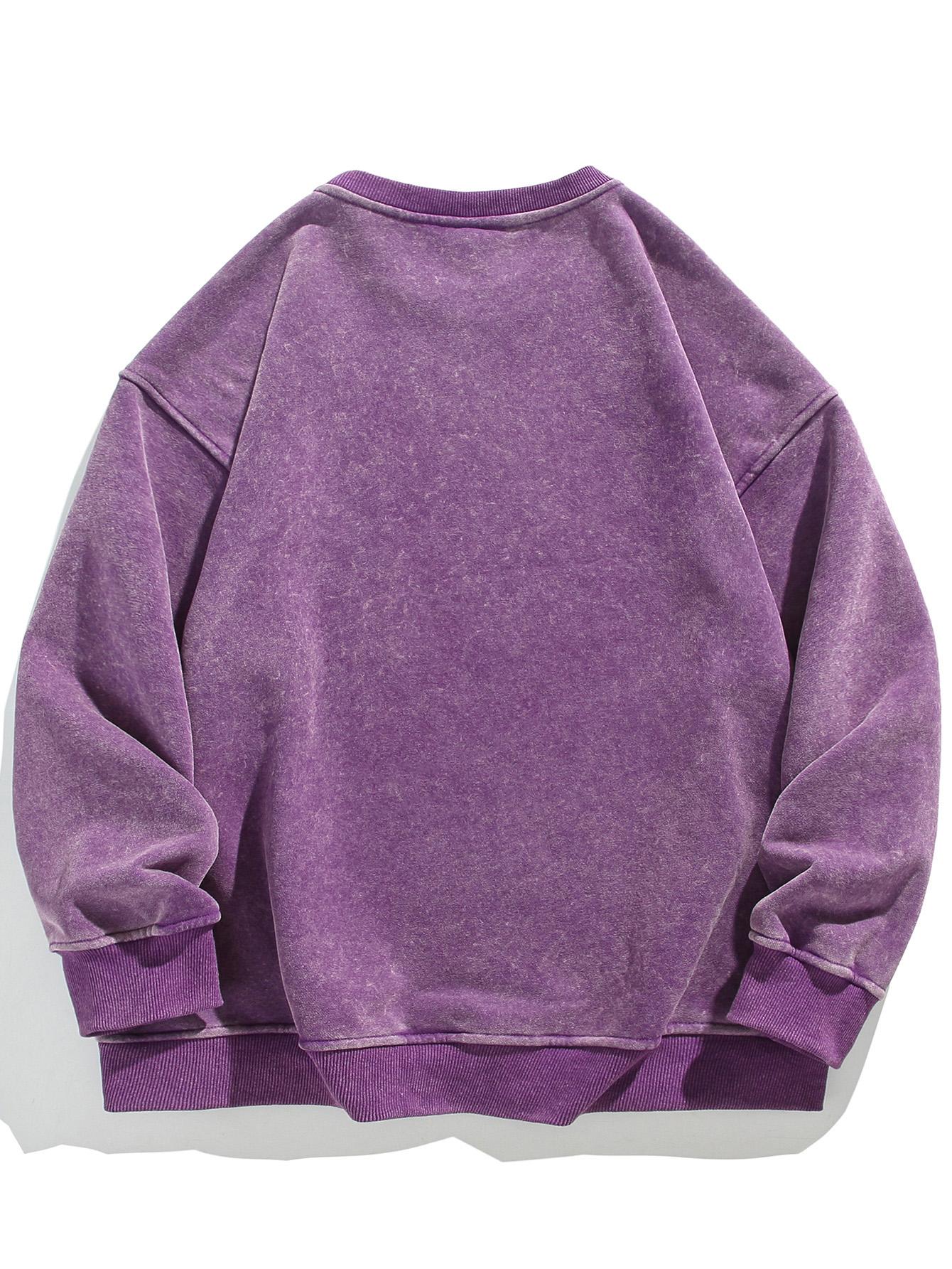 Men's Regular Fit Plain Crewneck Sweatshirt Long Sleeve Pullover Warm Comfortable Ribbed Classic Top Casual Long Sleeve for Fall Winter Menswear