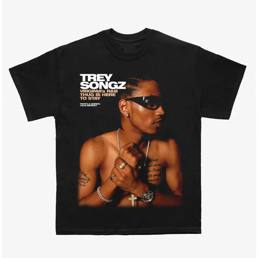 Trey Songz T-Shirt, 2000s R&B Graphic Tee, Contemporary Soul Music