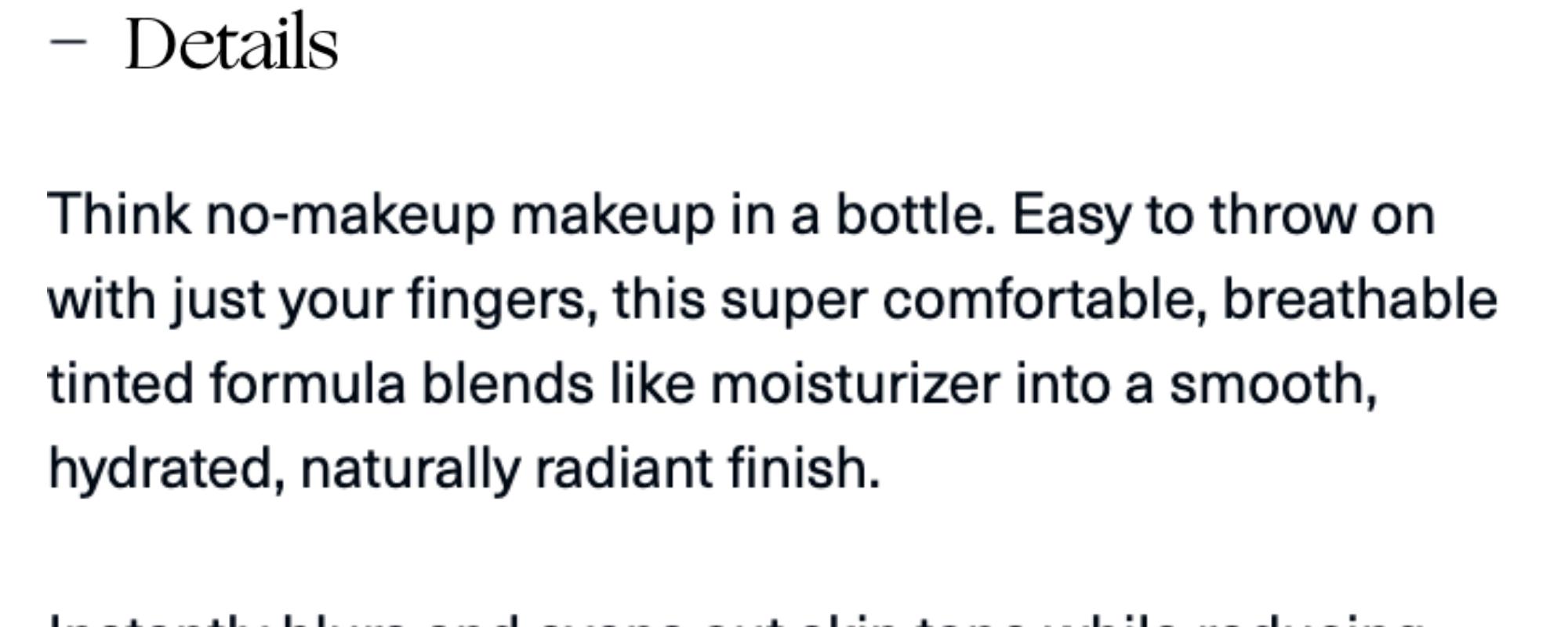 Positive Light Tinted Moisturizer Broad Spectrum SPF 20 Sunscreen